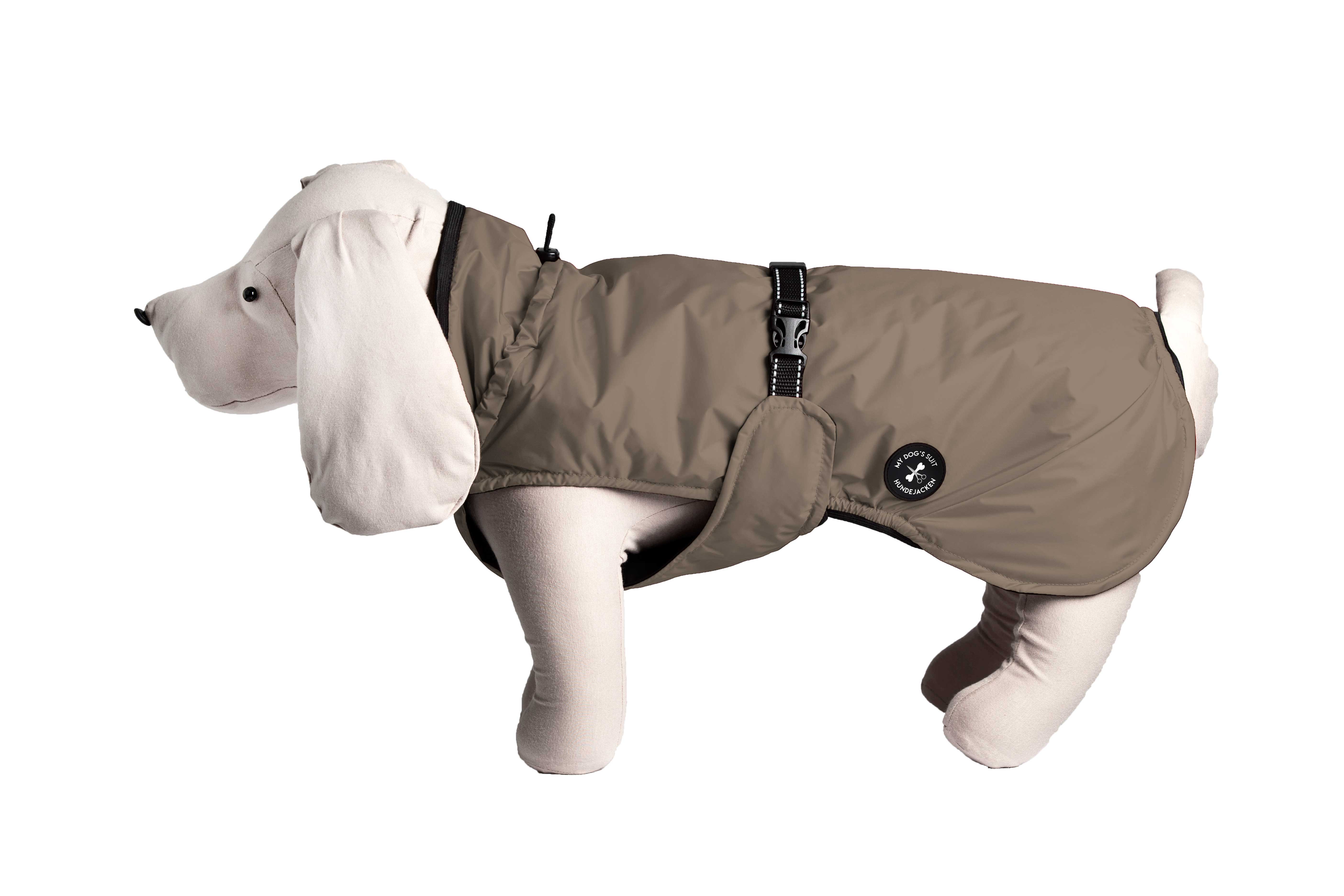 Hunderegenjacke mit Rückenöffnung - NEU