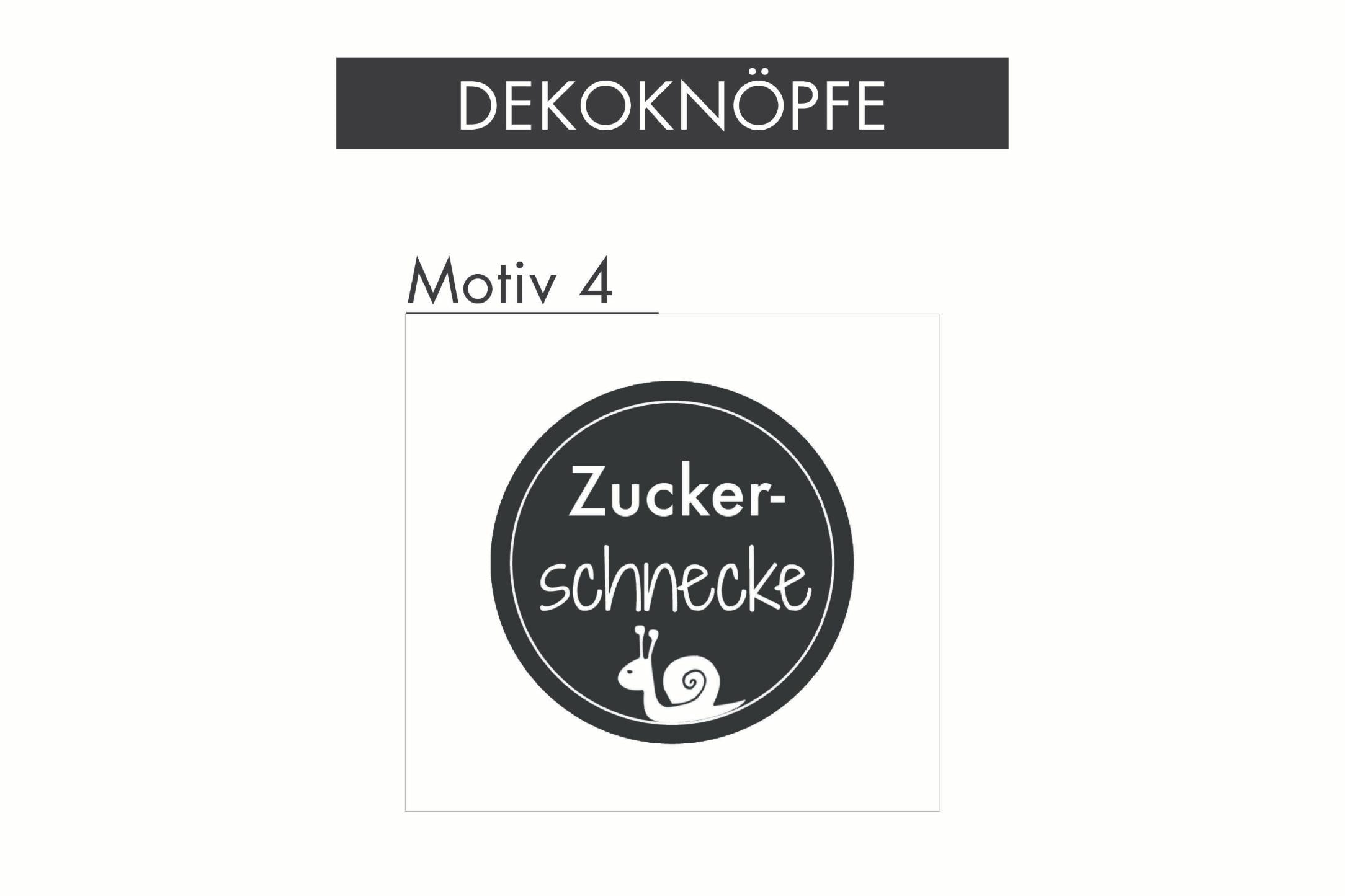 Dekoknöpfe (einzeln)